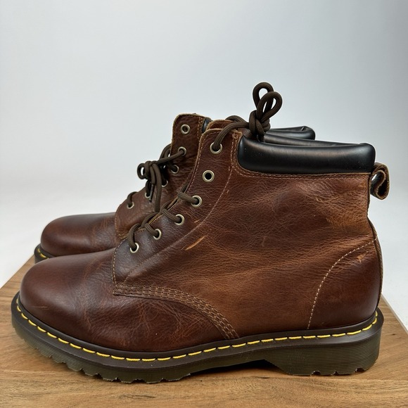 New Mens Dr Marten Saxon 939 Tan Boot Casual Combat‎ Boots Size 14 M main image 8
